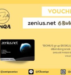 Best Seller voucher zenius.net 6 bulan