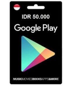Google Play IDR Rp. 50.000
