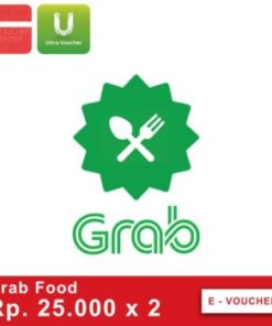 Grab Food Promo Buy 1 Get 1 - Voucher Value Rp 25,000.-