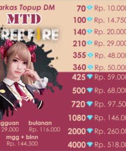 Top Up Diamond FF Free Fire Murah - Legal Via ID