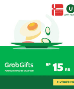 Grab Food - Voucher Value Rp 15.000,- Digital Code