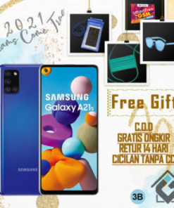 Samsung Galaxy A21S 6GB/64GB OR 6GB/128GB Battery 5000mAh Garansi Resmi Bonus Kuota Internet Gratis 360GB