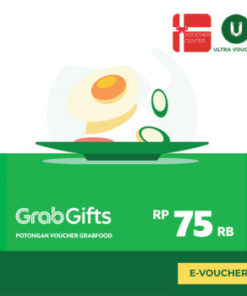 Grab Food - Voucher Value Rp 75.000,- Digital Code