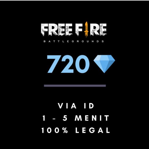 DIAMOND FF - GARENA FREE FIRE 720 DM