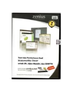 Best Seller Zenius set CD SMA Matematika Dasar