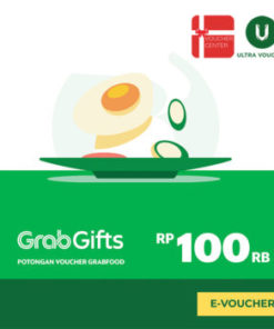 Grab Food - Voucher Value Rp 100.000,- Digital Code