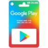 Voucher Google Play Card IDR 20.000 Termurah