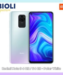 Xiaomi Redmi Note 9 [4 GB/ 64 GB] - Garansi RESMI - Polar White