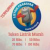 PROMO TOKEN LISTRIK/PULSA ISI ULANG PLN 20 50 100 rb MURAH 20K 20000 50K 50000 1 juta ribu prabayar