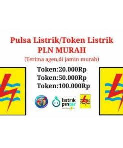 Pulsa listrik/token listrik/voucer listrik/token murahupj