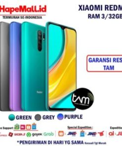 XIAOMI REDMI 9 RAM 3/32GB GARANSI RESMI TAM TERMURAH - Abu-abu