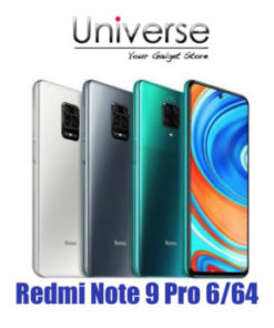 Xiaomi Redmi Note 9 Pro 6/64 GB - Garansi Resmi Xiaomi Indonesia - Abu-abu