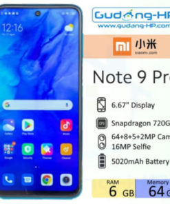 Xiaomi Redmi Note 9 Pro 6/64 GB Garansi Resmi - Hijau