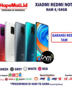 XIAOMI REDMI NOTE 9 RAM 4/64GB GARANSI RESMI TAM TERMURAH - Hijau