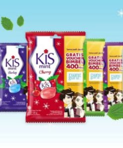 PERMEN KISS FREE VOUCHER RUANG GURU