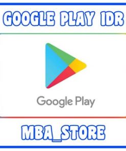 Google Play Card IDR Indonesia 5k 10k 20k