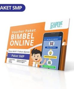 Murah E-Voucher Ruangbelajar 1 Tahun Kelas 7-8-9 (Smp) Promo