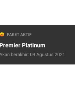 Akun Vidio Premier Platinum 1 Tahun Shared