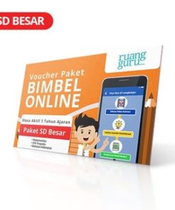 E-Voucher ruangbelajar 1 Tahun Kelas 4-5-6 (SD Besar)