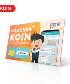 E-voucher Koin ruanglesonline 3 Koin