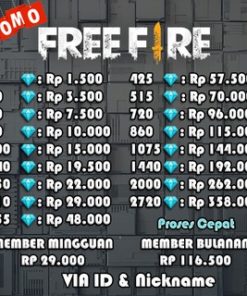 Top Up Promo Game Free Fire Via ID
