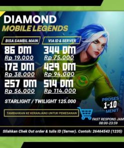 Topup Diamond Mobile Legend Murah dan Legal Via ID Server