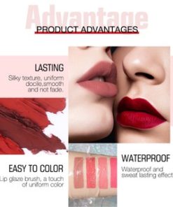 O.TWO.O Lipstick Matte 2in1 Tahan Lama Anti Air Mudah Digunakan Lipstik Make Over 9107
