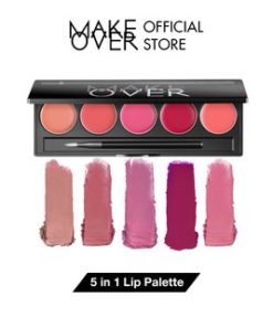 Make Over Lip Color Palette 5 x 1.7 g