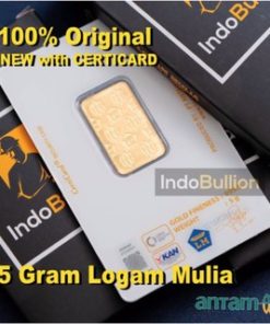 LM EMAS ANTAM 5 Gram, LOGAM MULIA TERBARU