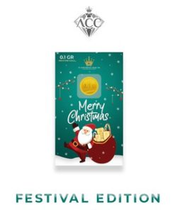 ACC HARTADINATA Logam Mulia Edisi Marry Christmas (1) 0,1 gram