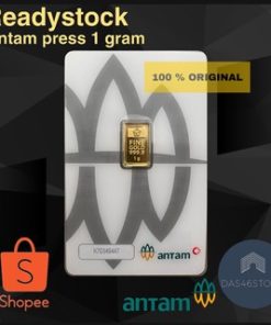 Logam Mulia LM Antam 1 Gr Gram Press