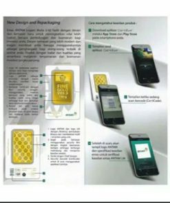 LOGAM MULIA EMAS ANTAM 10 GRAM PRESS CETAKAN 2020
