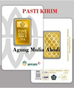 LM Emas Antam 10 gram, LOGAM MULIA TERBARU