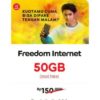 Indosat Freedom Internet 50GB full kouta Utama