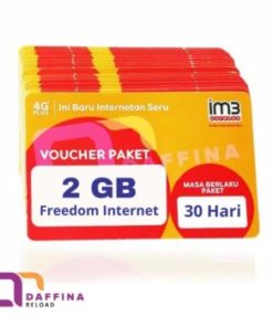 Voucher Indosat Freedom Internet 2 GB Attack