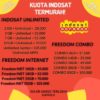 [DISKON 30%] Indosat Kuota Internet Unlimited, Freedom Combo, dll