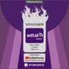 Voucher Wifi.id Violet Resmi 1 Bulan - Unlimited