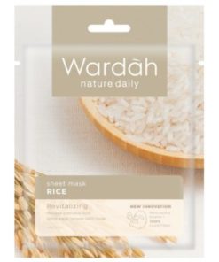 Wardah Nature Daily Sheet Mask Rice 20 ml