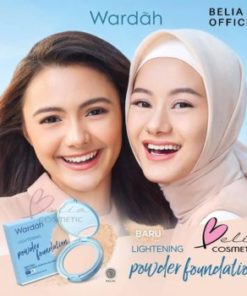 ❤ BELIA ❤ FULL SIZE & REFILL Wardah Lightening Powder Foundation Two Way Cake Light Feel ( TWC )