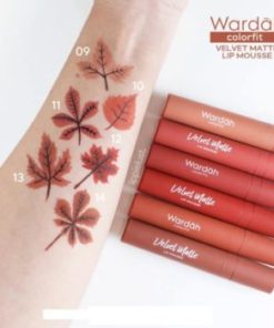 WARDAH Colorfit Velvet Matte Lip Mousse | Wardah Velvet Matte Lip Mousse ( Ready 14 Warna )