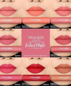 Wardah Colorfit Velvet Matte Lip Mousse