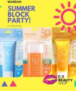 Wardah Sun Care Sunscreen Gel SPF 30  40ml | Aqua Fresh Essence | Active Protection Serum