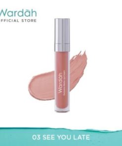 Wardah Exclusive Matte Lip Cream 03 See You Latte 4 gr