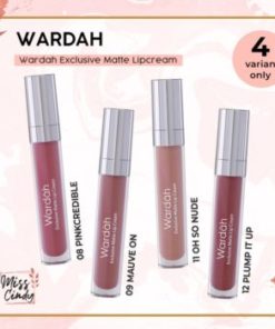 Wardah Lip Cream Exclusive Matte Cair Lipcream ORIGINAL