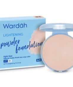 WARDAH REFILL Lightening Powder Foundation Light Feel