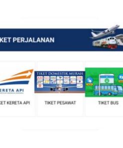 Tiket Pesawat, Tiket Bus dan Tiket Kereta diskon 2,5%