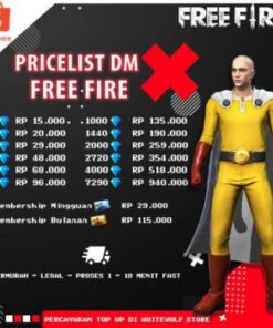 TOP UP DM FF TERMURAH