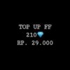 TOP UP 210DM FF TERMURAH