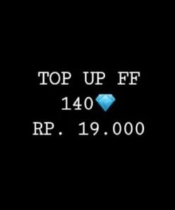 TOP UP 140DM FF TERMURAH