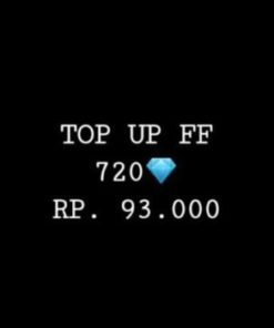 TOP UP 720DM FF TERMURAH